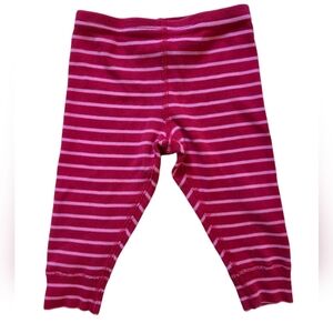Hanna Andersson red and pink striped cotton pants